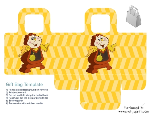 Beauty & The Beast gift Bag