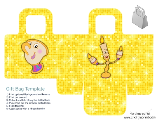 Beauty & the Beast Gift bag