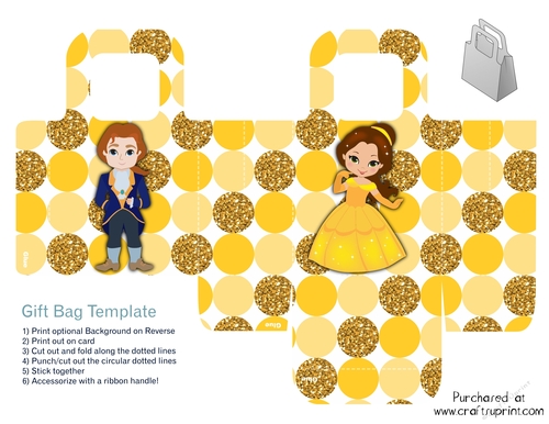 Beauty & The Beast Gift Bag