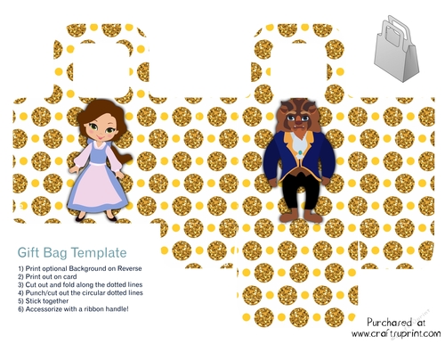 Beauty & The Beast Gift Bag