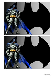 Batman themed Invitation templates
