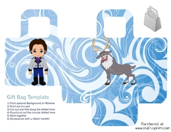 Frozen themed Gift Bag/box
