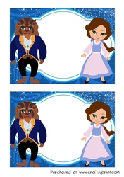 Beauty & The Beast Invitations