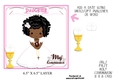 First Holy Communion Girls Topper