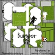 Football themed invites