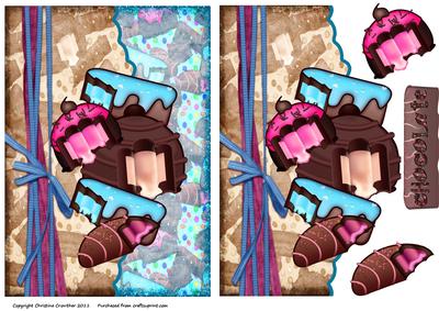 Soft Centres Chocolate Envelope Card