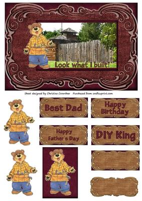 Look What I Built! - Male Birthday DIY Dad
