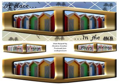 A Place in the Sun - Beach Huts - Bon Voyage