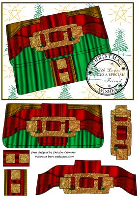 Christmas Handbag with Love to a Special Friend