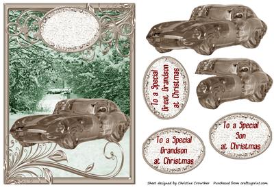 Christmas E-type Jaguar for Son, Grandson, Great Grandson