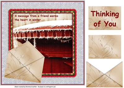 A Message from a Friend Warms the Heart in Winter