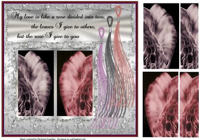 My Love is Like a Rose Divided - Romance, Anniversary