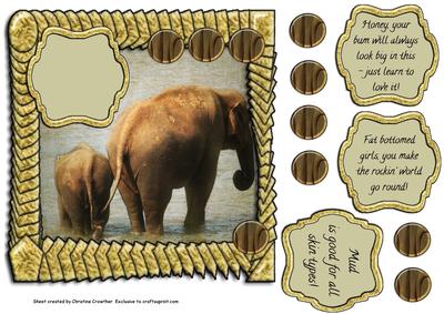 Funny Mother to Daughter Elephant Advice