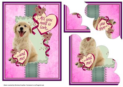 All You Need is Love and Me! Golden Retriever
