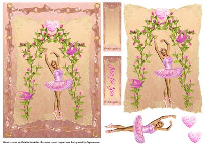 Rose Arch Ballerina Just for You