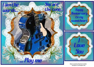 Play Me Guitar for Anniversary or Love Occasion