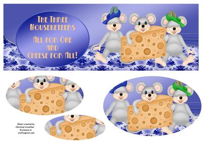 The Three Mouseketeers - All for One and Cheese for All!