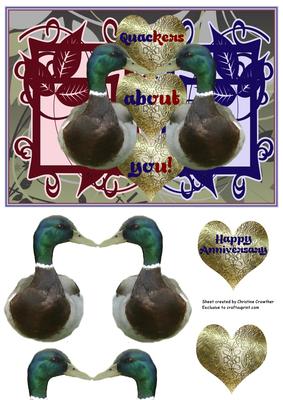 Quackers About You Love Ducks - Anniversary