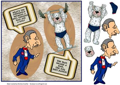 Well Dressed Man and Dog Wordplay Joke