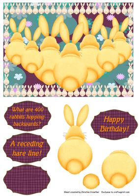 What Are Four Hundred Rabbits Hopping Backwards?