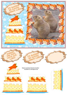 Prairie Dogs and Carrot Cake - Forget the Diet