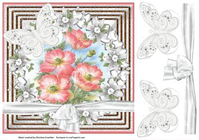 Flower Framed Flowers Multi Purpose for Any Occasion