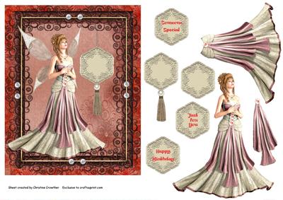 Fairy Queen Happy Birthday Just for You Someone Special