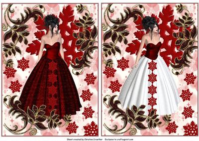 Two Christmas Beauties