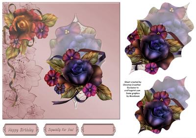 Rich Fantasy Flowers Any Occasion Fancy Shaped Pyramid