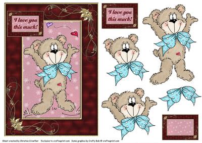 I Love You This Much! Teddy Step by Step