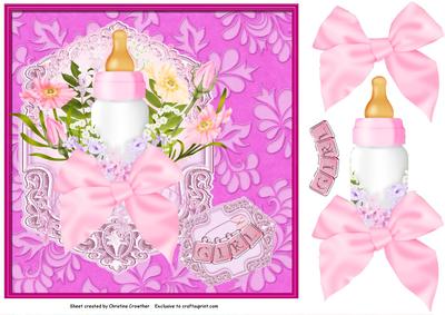 Baby Girl Cluster - Quick Step by Step
