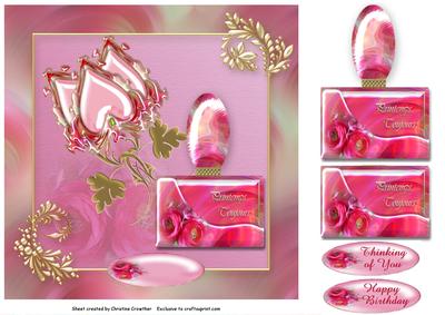 Always Spring Pink Perfume & Roses