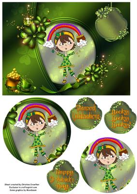 Lucky Lucky Lucky! Shamrocks and Gold