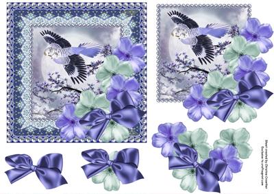 Fantasy Bird in Flight for Any Occasion