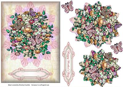 Peachy Flowers for Mum - or Anyone!