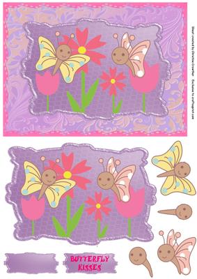 Cute Butterfly Kisses