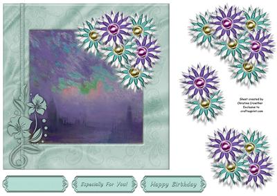 London Abstract Especially for You Any Occasion Card