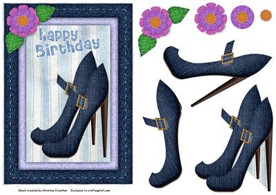 My Denim Birthday Shoes