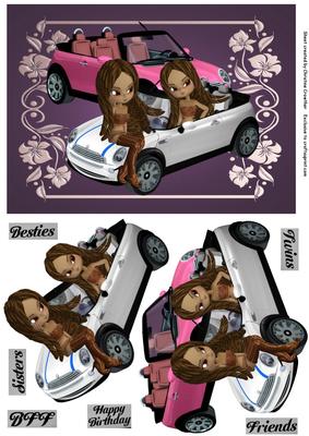 Girls and Their Minis - Best Friends Forever Birthday