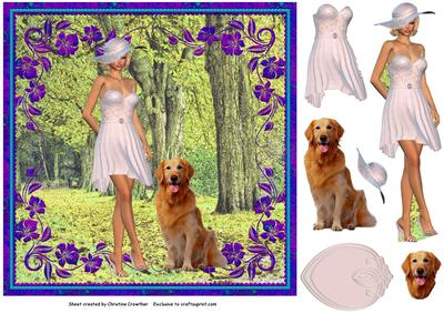 Woodland Dog Walk - Any Occasion