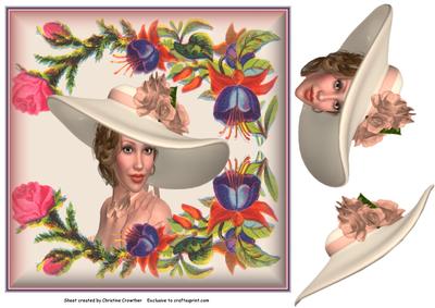 My Fair Lady on Vintage Background