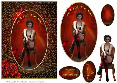 Red Hot for You - Birthday or Valentine