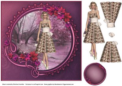 Strolling in a Pink Paradise