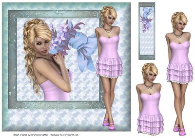 Miss Innocence in Pink Step by Step