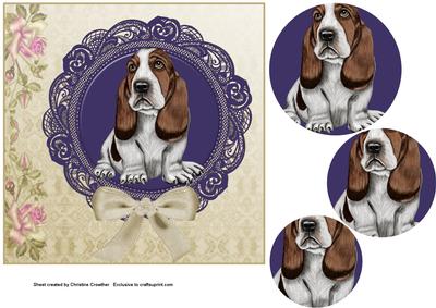 Basset Hound Pyramid
