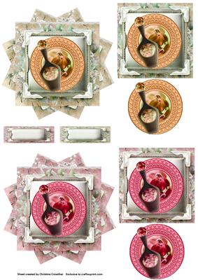 Perfume Stacked Star Toppers