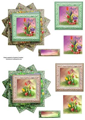 Tulips Stacked Star Toppers