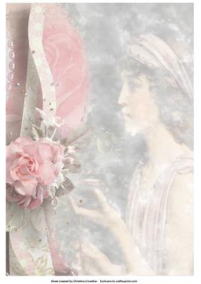 The Offering Vintage Vellum Background