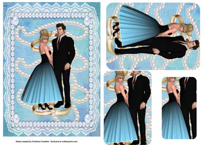 Couple in Love for Engagement Wedding Anniversary