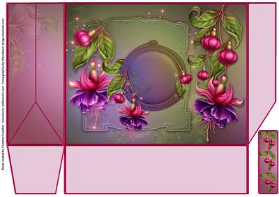 Fuchsia - Large 19x15x6cm Gift Bag